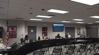 Board of Education Meeting January 11th 2022