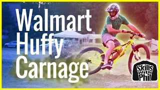 Will a Walmart Huffy survive a Downhill Mountain Bike Trail | Skills with Phil