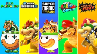 Evolution of Bowser in Super Mario Games (1985-2022)