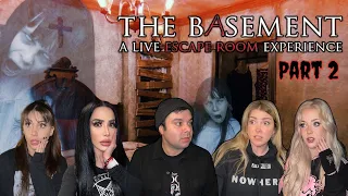 3AM CHALLENGE inside The HAUNTED Basement Escape Room