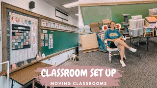 MOVING CLASSROOMS | Classroom Set Up 2022-23