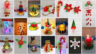 21 low budget Easy handmade Christmas craft idea at home | DIY Economical Christmas craft idea🎄182