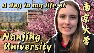 A DAY IN MY LIFE: American grad student in Nanjing, China 🧪📚🌸🚲