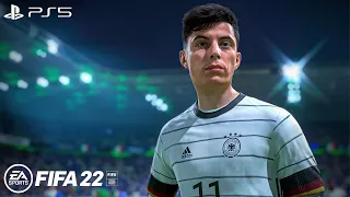 FIFA 22 - Germany vs. Italy - UEFA Nations League 2022 Full Match - PS5 Gameplay | 4K
