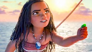 The Ocean Insists Scene - MOANA (2016) Movie Clip