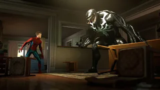 Venom Threatens MJ and Peter with Final Swing Suit - Marvel's Spider-Man 2