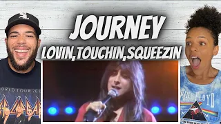 OH MY GOSH!| FIRST TIME HEARING Journey -  Love, Touchin , Squeezin REACTION