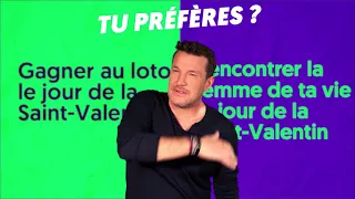 Tu préfères ? Spécial Saint-Valentin avec Benjamin Castaldi (exclu vidéo)