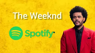 Top 30 Most Streamed The Weeknd Songs On Spotify (October 29, 2023)