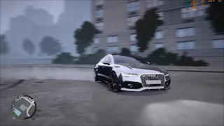 GTA IV 2022 GRAPHICS MOD - AUDI RS7 DRIFT