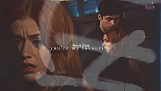 ●Alec & Clary - You're my favour(au) parabatai