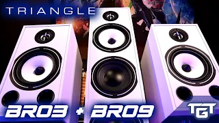 Triangle BR09 and BR03 Stereo Speaker Reviews | Designed in France!