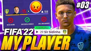 MANAGER HAS BENCHED ME!!🥲 - FIFA 22 My Player Career Mode EP3