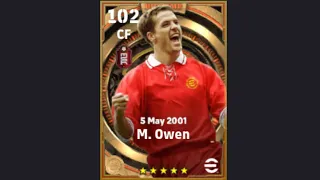 M. Owen 102 Player Progression in Efootball 2024