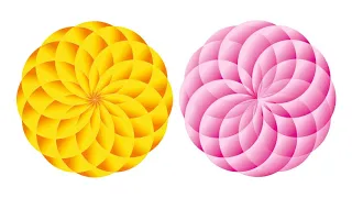 #12 | How to Circle Flower Design | Basic CorelDraw in  Hindi