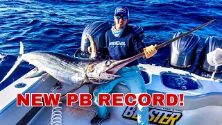 New PB RECORD!!! 10 Swordfish in one day! Epic bite of fish!