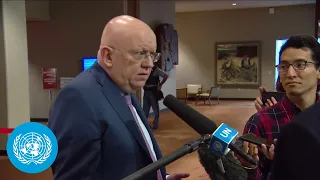 Russia on Ukraine - Security Council Media Stakeout (6 June 2023)