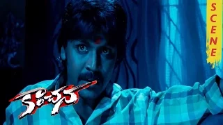 Raghava Lawrence's Best Female Action Scene - Kanchana Movie Scenes