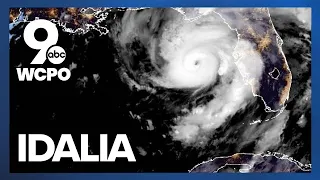 Radar: Hurricane Idalia intensifies, strengthens to Category 2