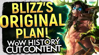 CUT CONTENT: Blizzard’s ORIGINAL Vanilla WoW Plan: Classes, Systems, Level Cap & MORE