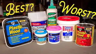 Putty Wood Filler HEAD-TO-HEAD | Which Is The Best Wood Filler?