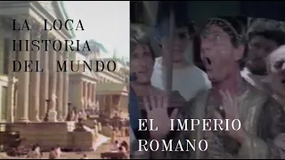 LA LOCA HISTORIA DEL MUNDO - EL IMPERIO ROMANO - El FONTANERO -COLUMNAS - ESPAÑOL LATINO -MEL BROOKS
