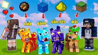 bqThanh và Ốc Tạo Ra Những Chú Chó Mang Sức Mạnh Nguyên Tố Rồi Huấn Luyện Chúng Trong Minecraft