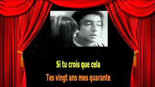 Karaoké Serge Gainsbourg   Elisa