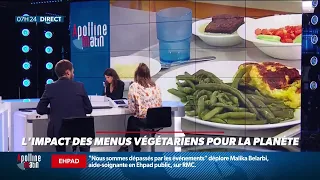 Un rapport de Greenpeace détaille l’impact positif sur la planète des menus végétariens