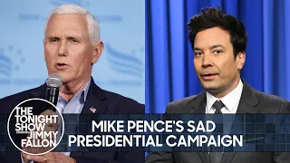 Mike Pence's Sad Presidential Campaign, GOP Struggles to Elect Speaker | The Tonight Show