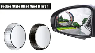 2Pcs Blind Spot Mirrors, APEXEDC Round Rear View Mirror with Sucker for Vehicles Car Suv and Trucks