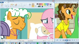 Speedpaint of: Pinkie's Baby (mlp base)