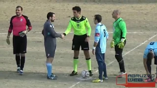 Faresina - Spoltore: Rissa incredibile!!! Arbitro sospende la partita