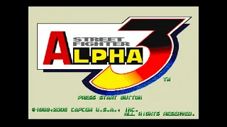 Street Fighter Alpha 3 Longplay (Playstation 2)