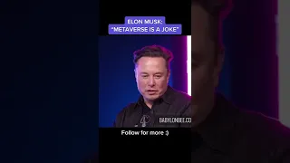 Elon Musk Shares His Thoughts On The Metaverse🚀 #ElonMusk #NFT #Metaverse