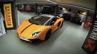 LAMBORGHINI AVENTADOR SV ROADSTER FLAT OUT +344 KMH AUTOBAHN RUN