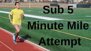 My Sub 5 Minute Mile Attempt | Breaking5: Ep 50