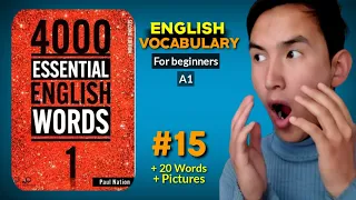 English Vocabulary - 4000 Essential English Words lesson 15