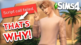 Can't you PLACE furniture? That's WHY! (Sims 4 Script Call Failed Fix 2021)