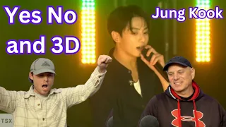 Two ROCK Fans REACT to JungKook Yes No and 3D