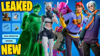 ALL *NEW* FORTNITE LEAKED SKINS & EMOTES (Nike, Drax, Mantis, Young Groot...)