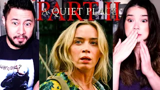 A QUIET PLACE Part II | Emily Blunt | Trailer Reaction | Jaby Koay