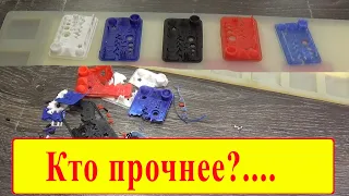 Краткое сравнение PLA, ABS, HIPS, SBS, PETG пластика