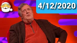 Graham Norton Show 4/12/2020 Stephen Fry, Amanda Seyfried, Jamie Oliver, Michael J. Fox, Tom Allen