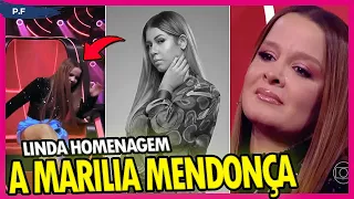 MAIARA CHORA APÓS PARTICIPANTE CANTAR MUSICA DE MARILIA MENDONÇA NO THE VOICE KIDS