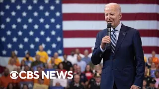 Biden says he’s “determined to ban assault weapons” in gun crime speech | full video