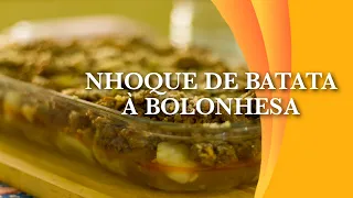 Nhoque de Batata à Bolonhesa | Papo Di Receitas