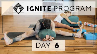 50 Minute Restorative Yin Yoga | Day 6 IGNITE 28 Day Yoga Program