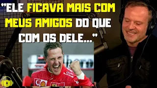 👍👎 BARRICHELLO FALA SOBRE SEU RELACIONAMENTO COM SCHUMACHER | Cortes Podcast BR