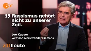 Siemens-Chef Joe Kaeser bei dunja hayali